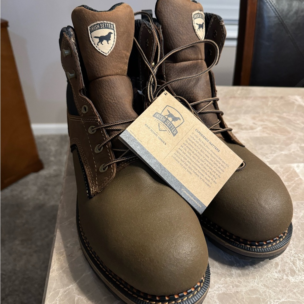 Irish Setter, MEN'S 6in. WATERPROOF SAFETY-TOE BOOT - Picture 9 of 9